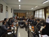 جلسه امور اداری در محل ساختمان ریاست