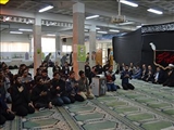 مراسم عزاداری اربعین حسینی با حضور اساتید، همکاران و دانشجویان برگزار شد.