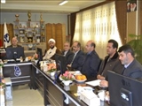   نشست صمیمی روحانیت معظم و رابطین محترم و مسئولین نهاد نمایندگی مقام معظم رهبری(مدظلی العالی)