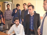 بازدید ریاست محترم دانشگاه منطقه یک از ستاد ثبت نام دانشجویان جدید الورود