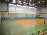بهسازی و زیباسازی سالن ورزشی والیبال 