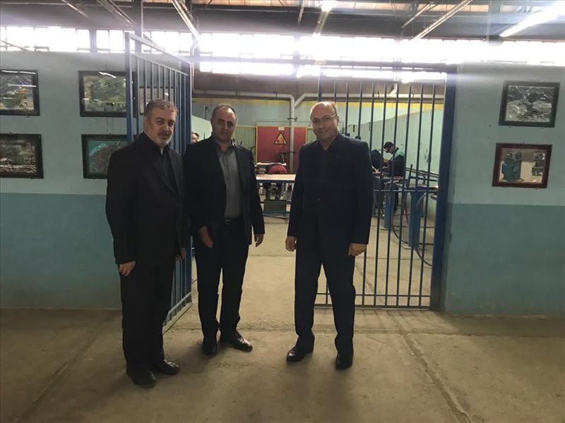 بازدید میدانی مدیرکل دفتر برنامه‌ریزی و سیاست‌گذاری پژوهشی وزارت علوم از دانشگاه ملی مهارت واحد استانی آذربایجان شرقی