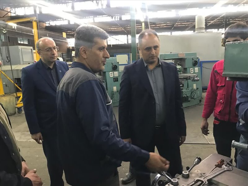 بازدید میدانی مدیرکل دفتر برنامه‌ریزی و سیاست‌گذاری پژوهشی وزارت علوم از دانشگاه ملی مهارت واحد استانی آذربایجان شرقی