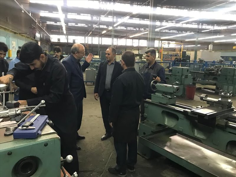 بازدید میدانی مدیرکل دفتر برنامه‌ریزی و سیاست‌گذاری پژوهشی وزارت علوم از دانشگاه ملی مهارت واحد استانی آذربایجان شرقی