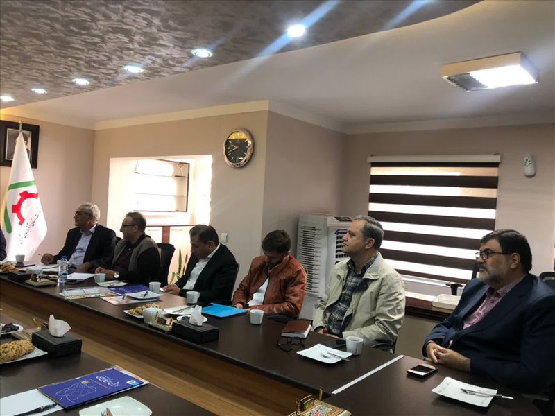 نشست همکاری دانشگاه ملی مهارت و خانه صنعت، معدن و تجارت آذربایجان شرقی