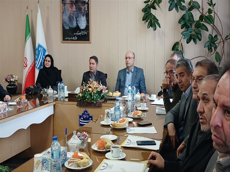 جلسه پژوهشی دانشگاه ملی مهارت استان در آموزشکده الزهرا تبریز