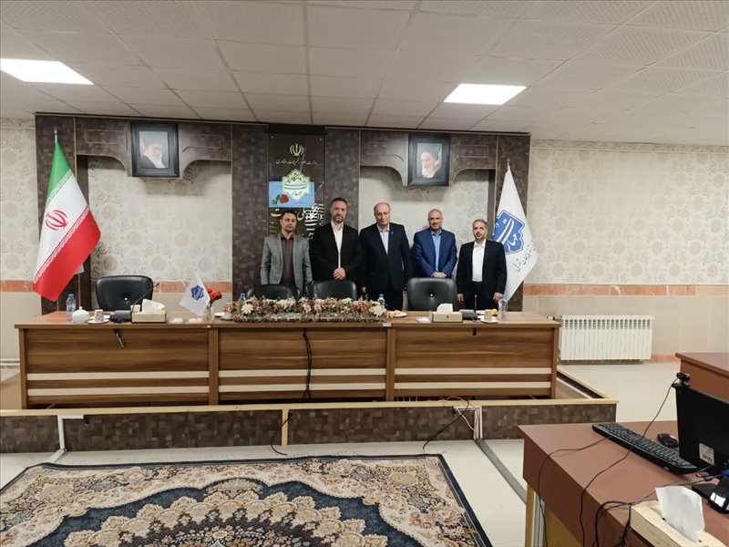 معارفه مدیر جدید حراست دانشگاه ملی مهارت واحد استانی آذربایجان شرقی